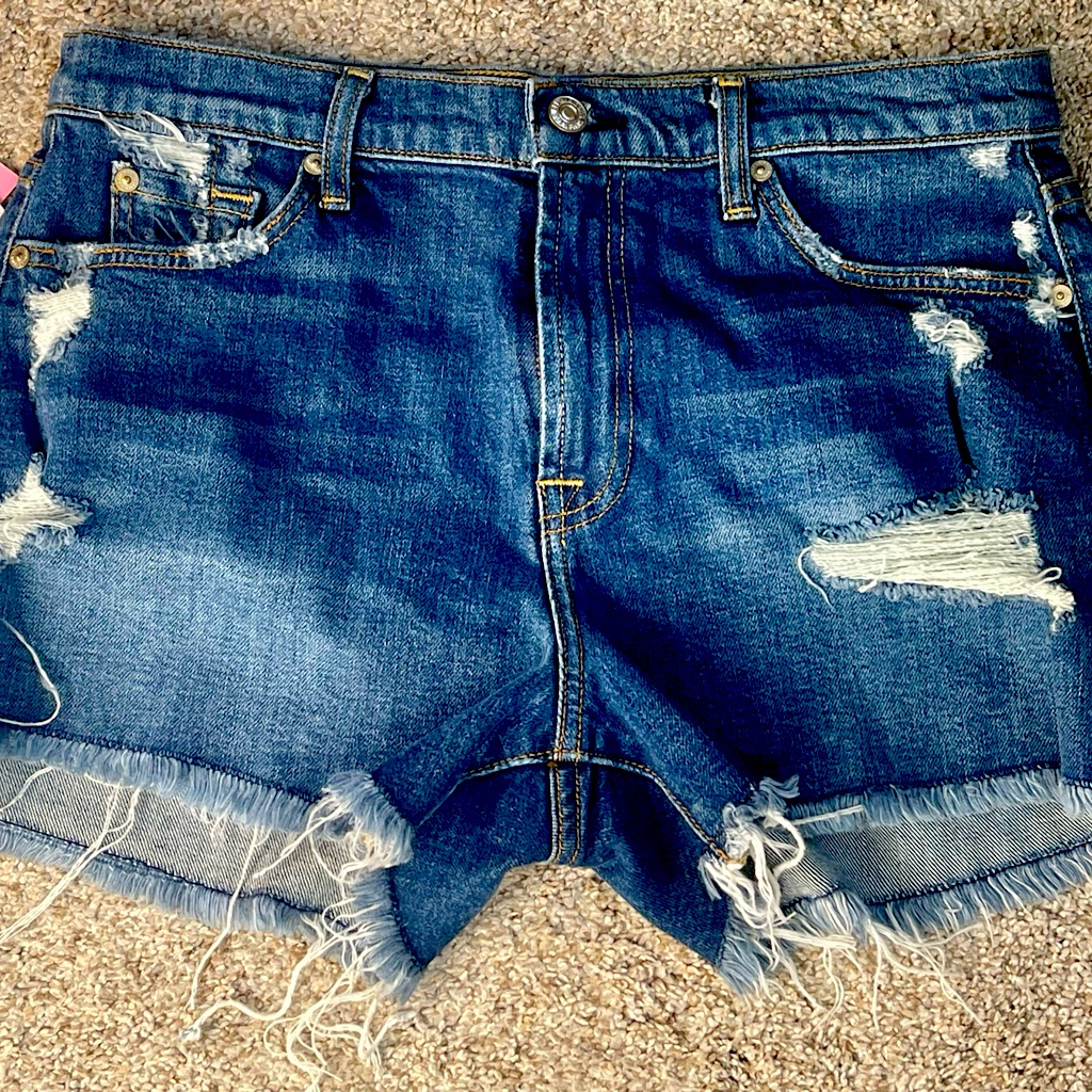 Brand New 7 For All Mankind Jean Shorts Sz 31 Brand New 7 For All Mankind Jean Shorts Sz 31
